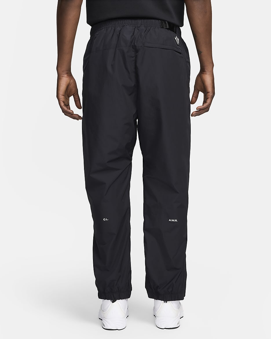 Nike nylon track pants on sale